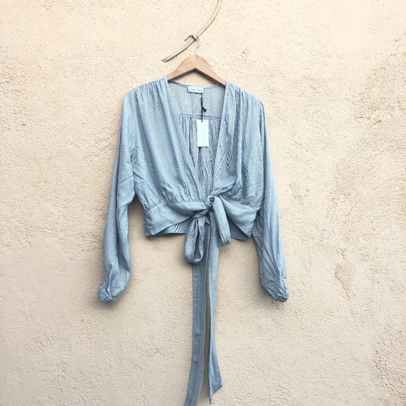 doe + may Tops - NWT Roe + May Dylan Tie Top